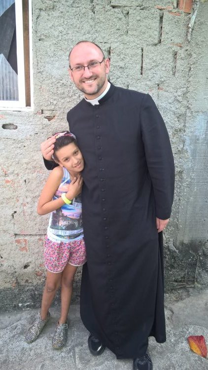 ks. Adam Pawłowski na wolontariacie misyjnym w Brazylii