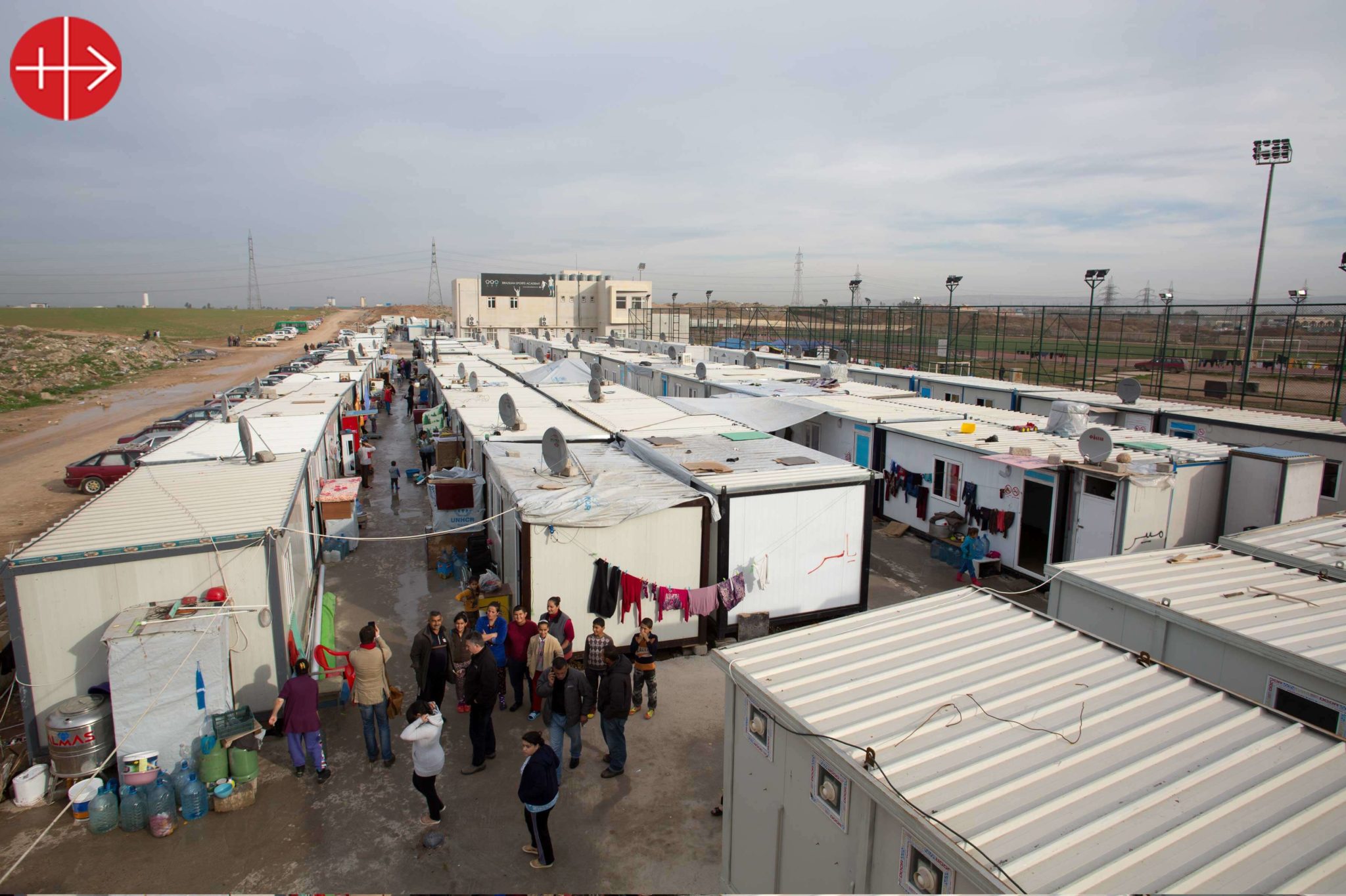 Irak: obóz dla chrześcijan