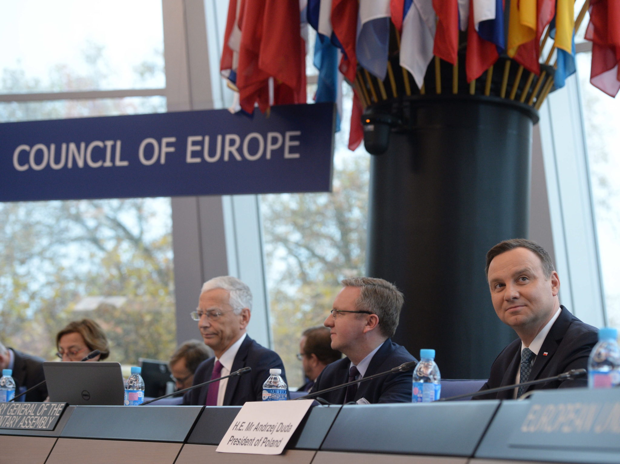 Francja: posiedzenia Komitetu Delegatów Ministrów Rady Europy w siedzibie Rady Europy w Strasburgu (foto. PAP/Jacek Turczyk)