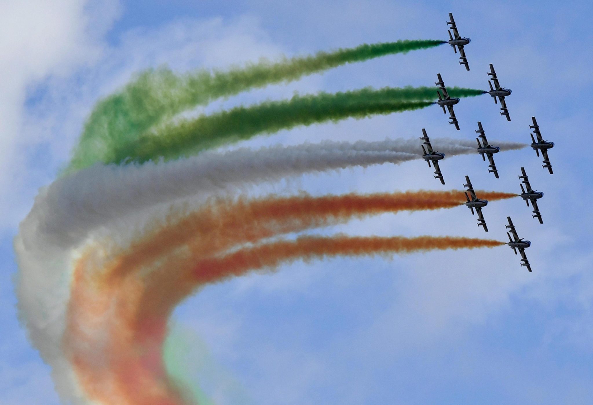 Dzień Włoskich Sił Powietrznych. Fot. EPA/ETTORE FERRARI