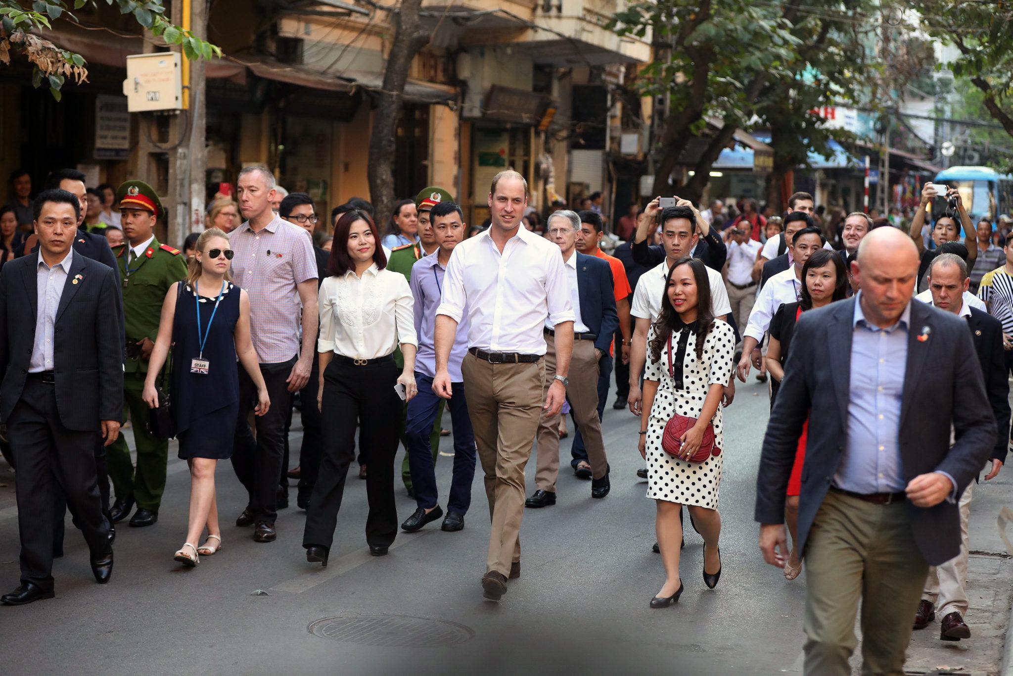 Wietnam: wizyta księcia Williama w Wietnamie (foto. PAP/EPA/LUONG THAI LINH)