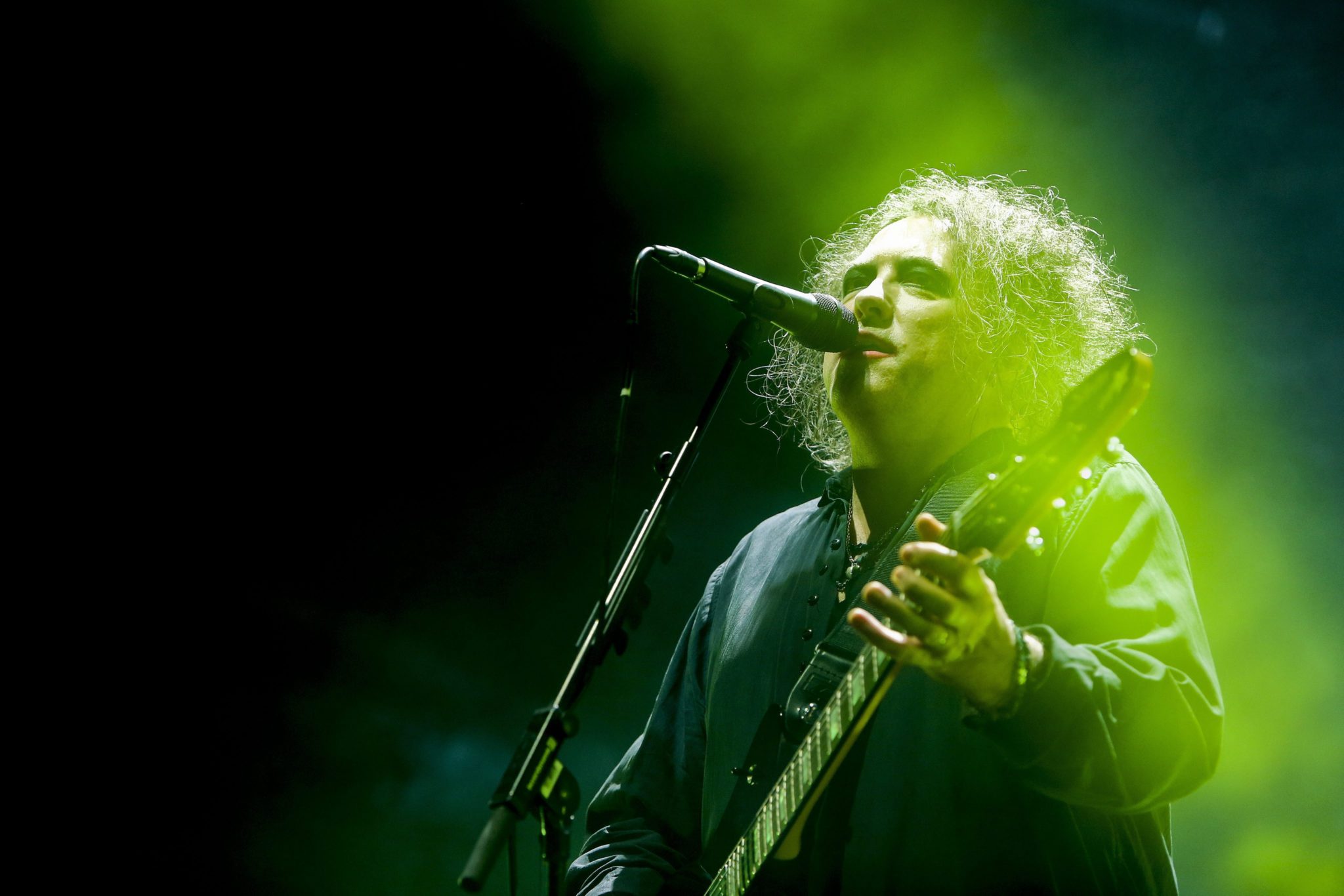 Portugalia: koncert rockowego zespołu The Cure w Lizbonie (foto. PAP/EPA/NUNO FOX)