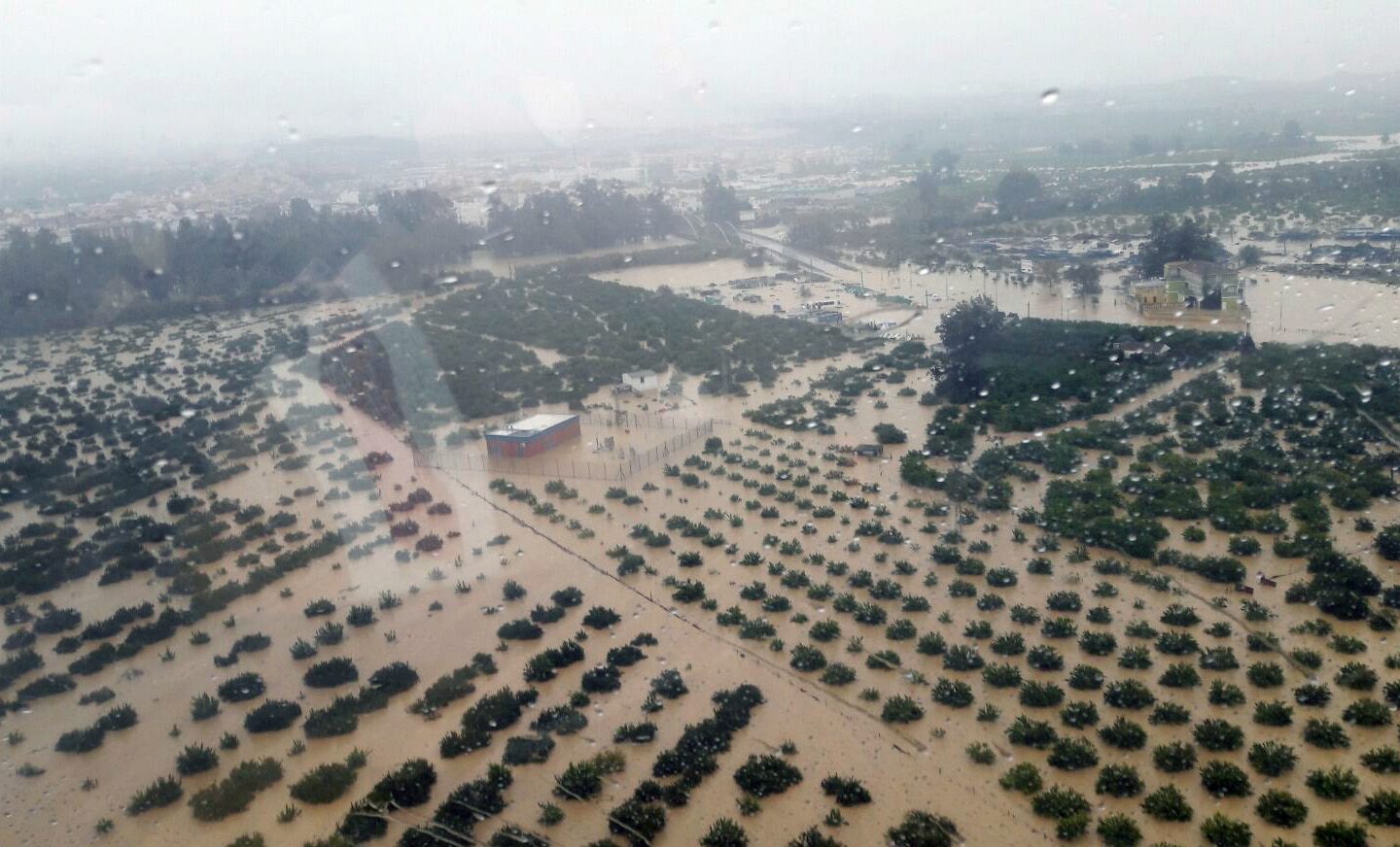Powódź w południowej Hiszpanii.