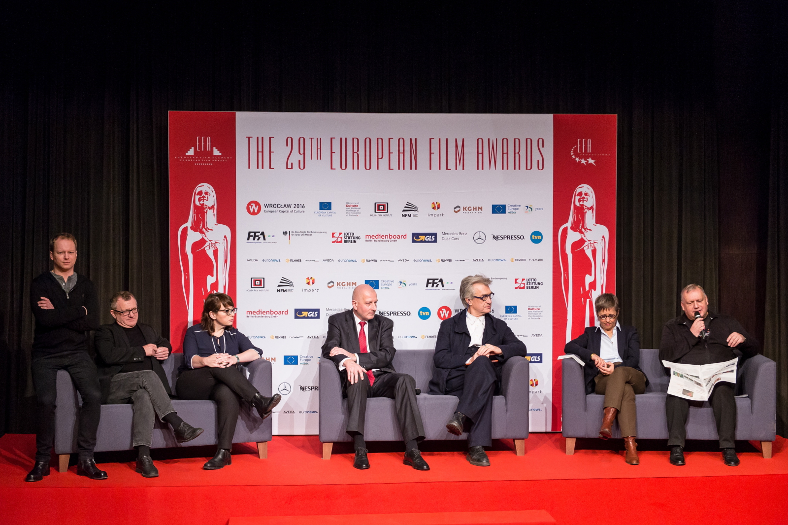 Gala Europejskich Nagród Filmowych we Wrocławiu. Fot. PAP/Maciej Kulczyński