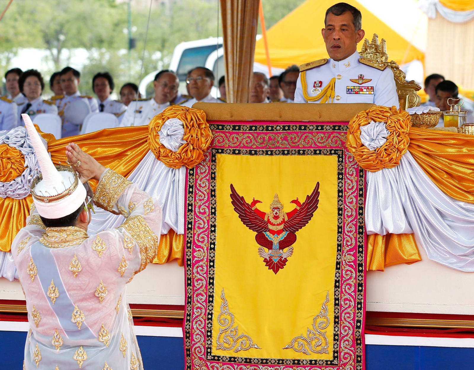 Tajlandia ma nowego króla - Ramę X. fot. EPA/RUNGROJ YONGRIT