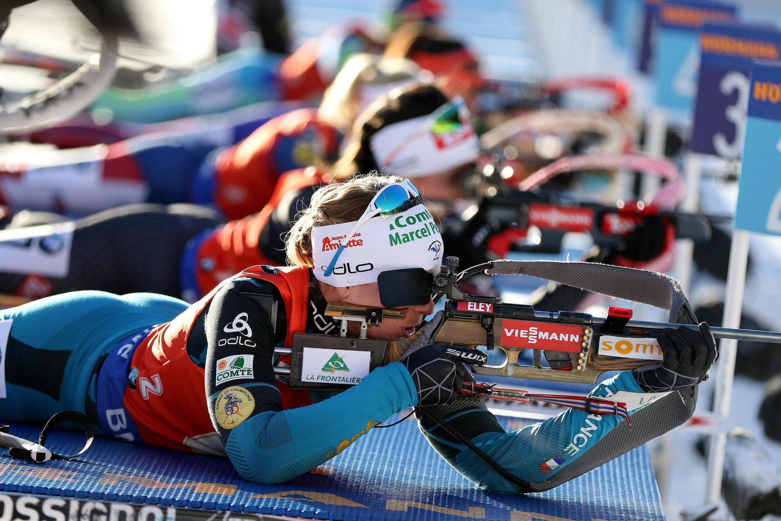 Biathlon, zawody Pucharu Świata w Antholz-Anterselva.
fot. EPA/ANDREA SOLERO