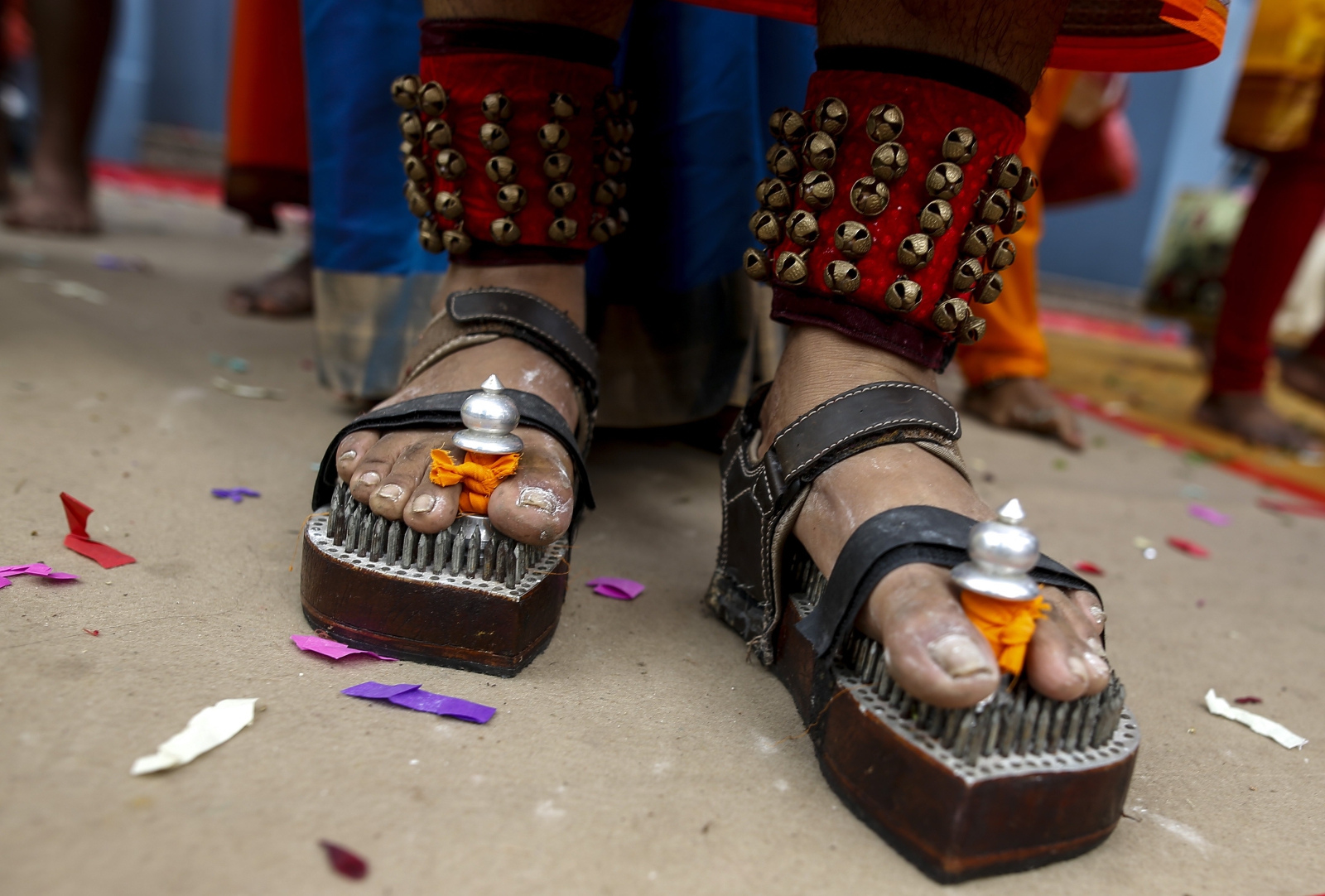 Hinduski Festiwal Thaipusam. Fot. PAP/EPA/WALLACE WOON 