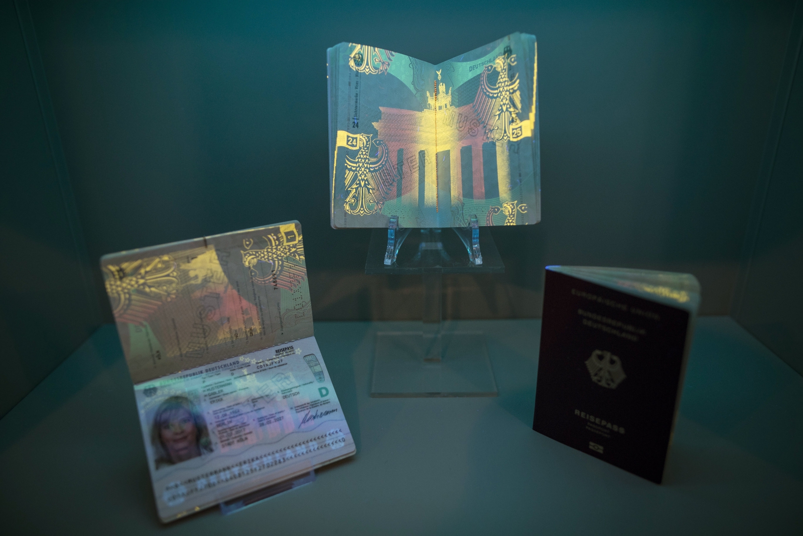 Nowy niemiecki paszport
Fot. PAP/EPA/OLIVER WEIKEN