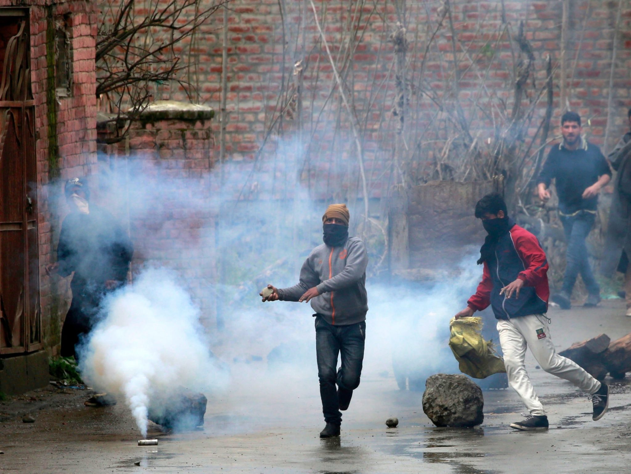 Indie: zamieszki w Durgbach (foto. PAP/EPA/SALVATORE DI NOLFI)
