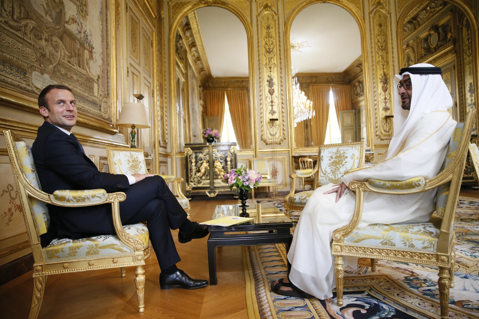 Spotkanie dyplomacyjne we Francji
