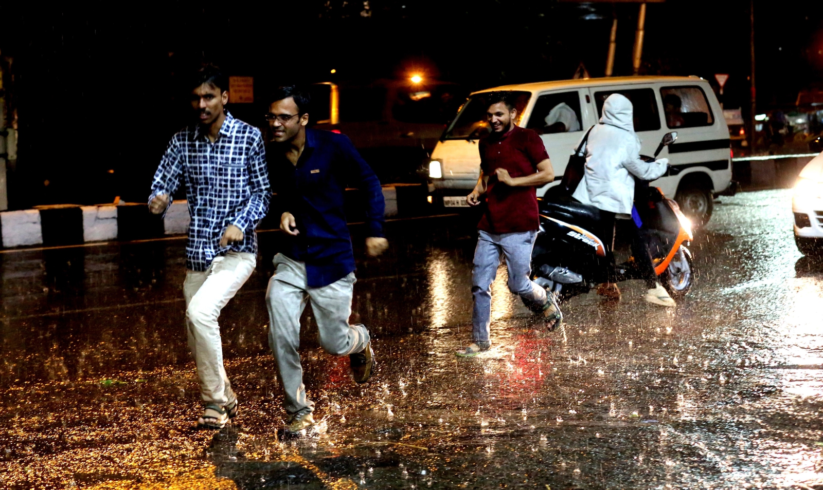 Ulewne deszcze w Indiach 
