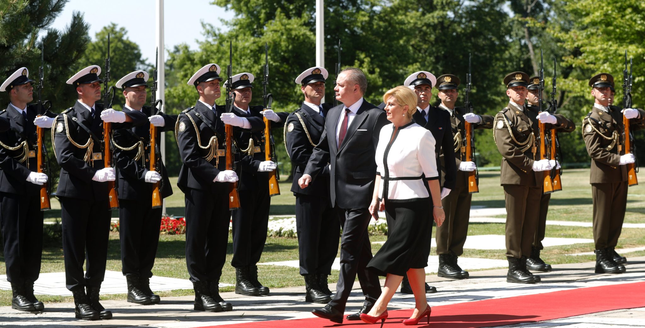 Wizyta słowackiego prezydenta w Chorwacji