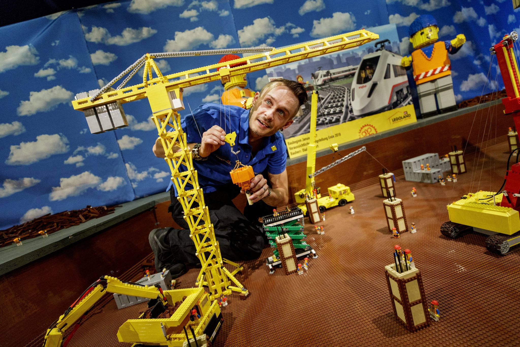 Rekonstrukcja berlińskiego dworca kolejowego w niemieckim Legolandzie