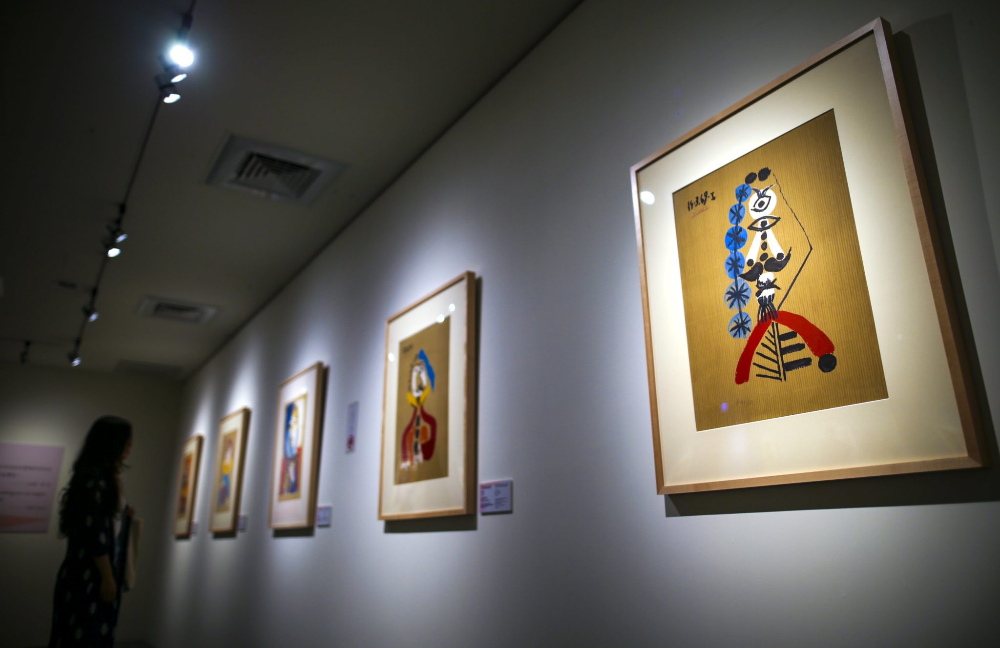Wystawa prac Pablo Picasso w Taipei w Tajwanie