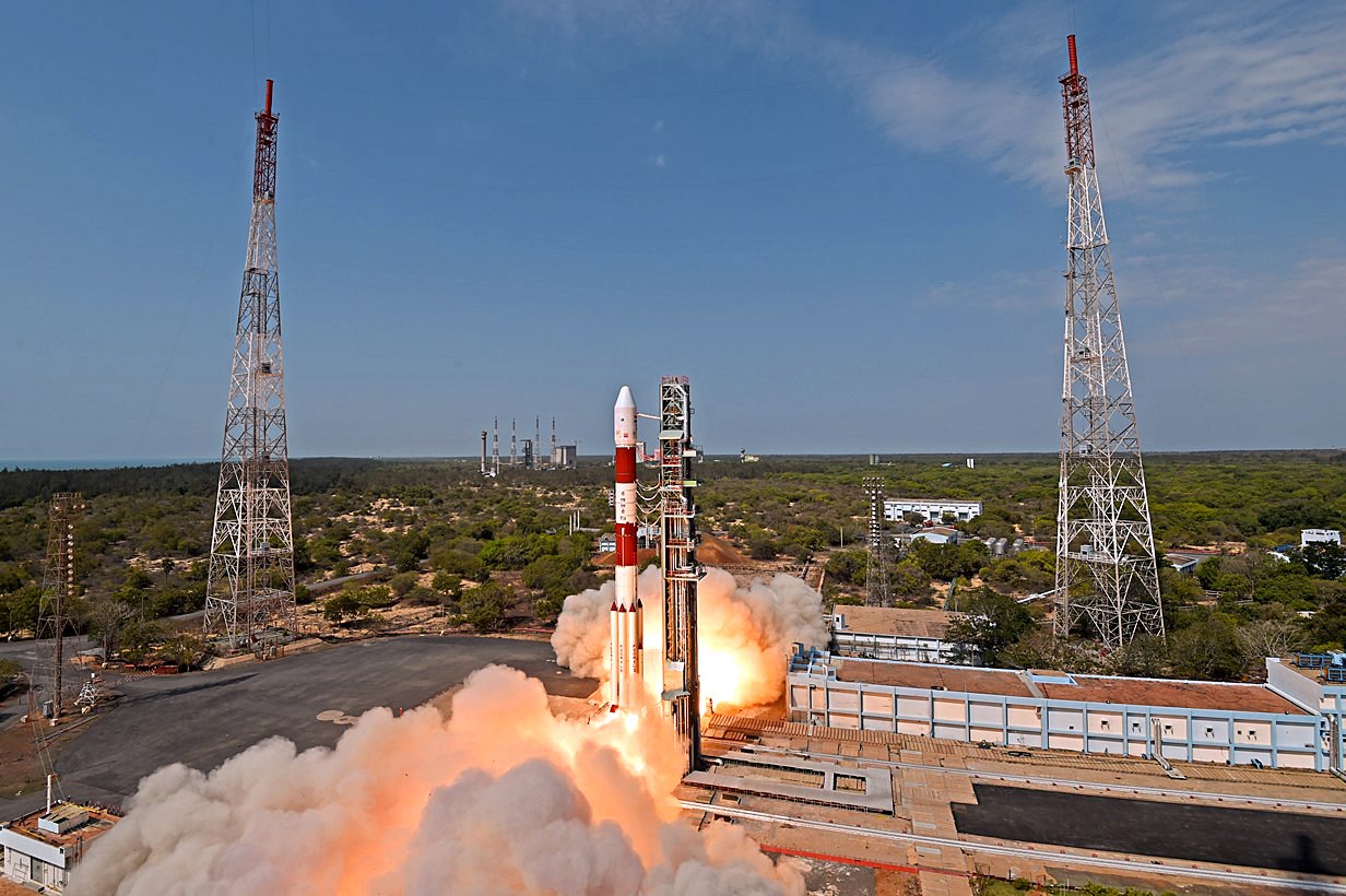 Start indyjskiego statku kosmicznego