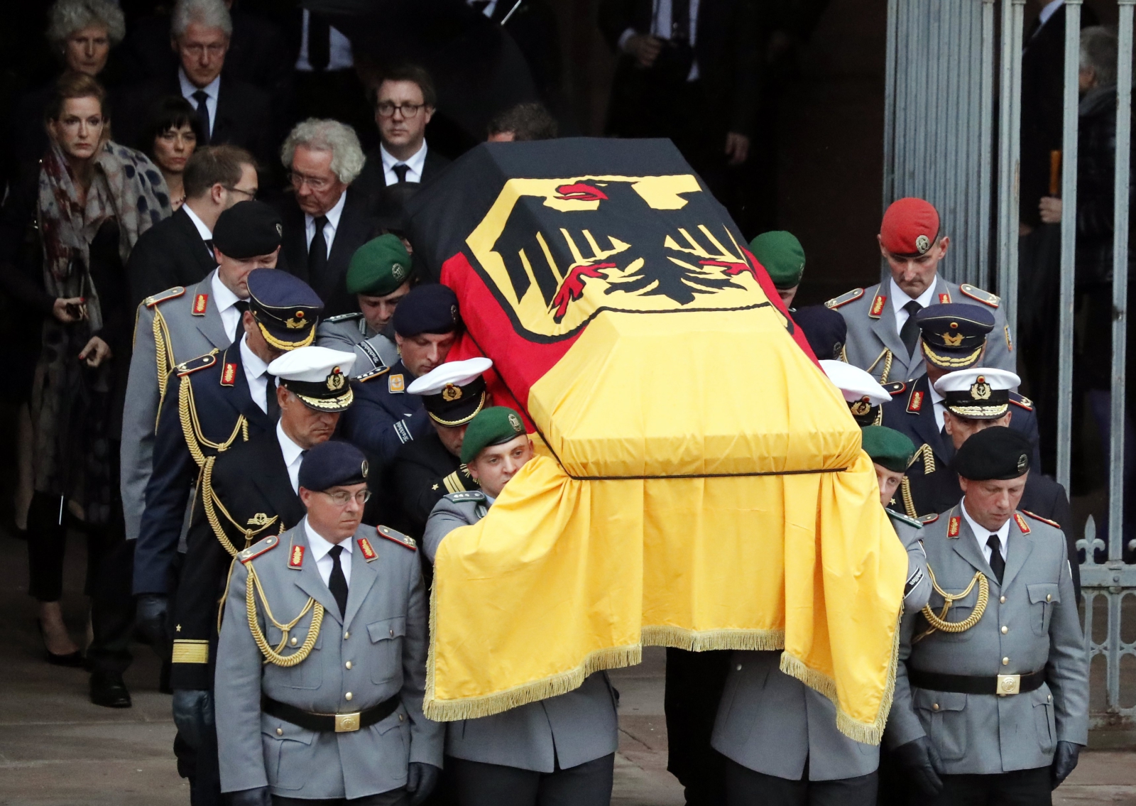 Uroczystości pogrzebowe Helmuta Kohla.