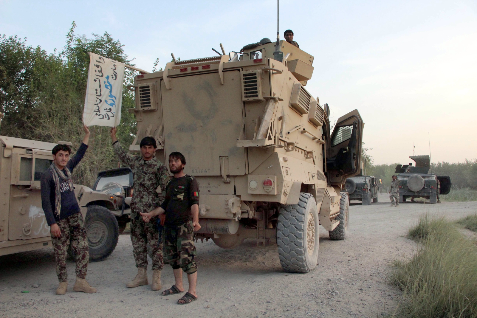 Afgańscy żołnierze, Afganistan