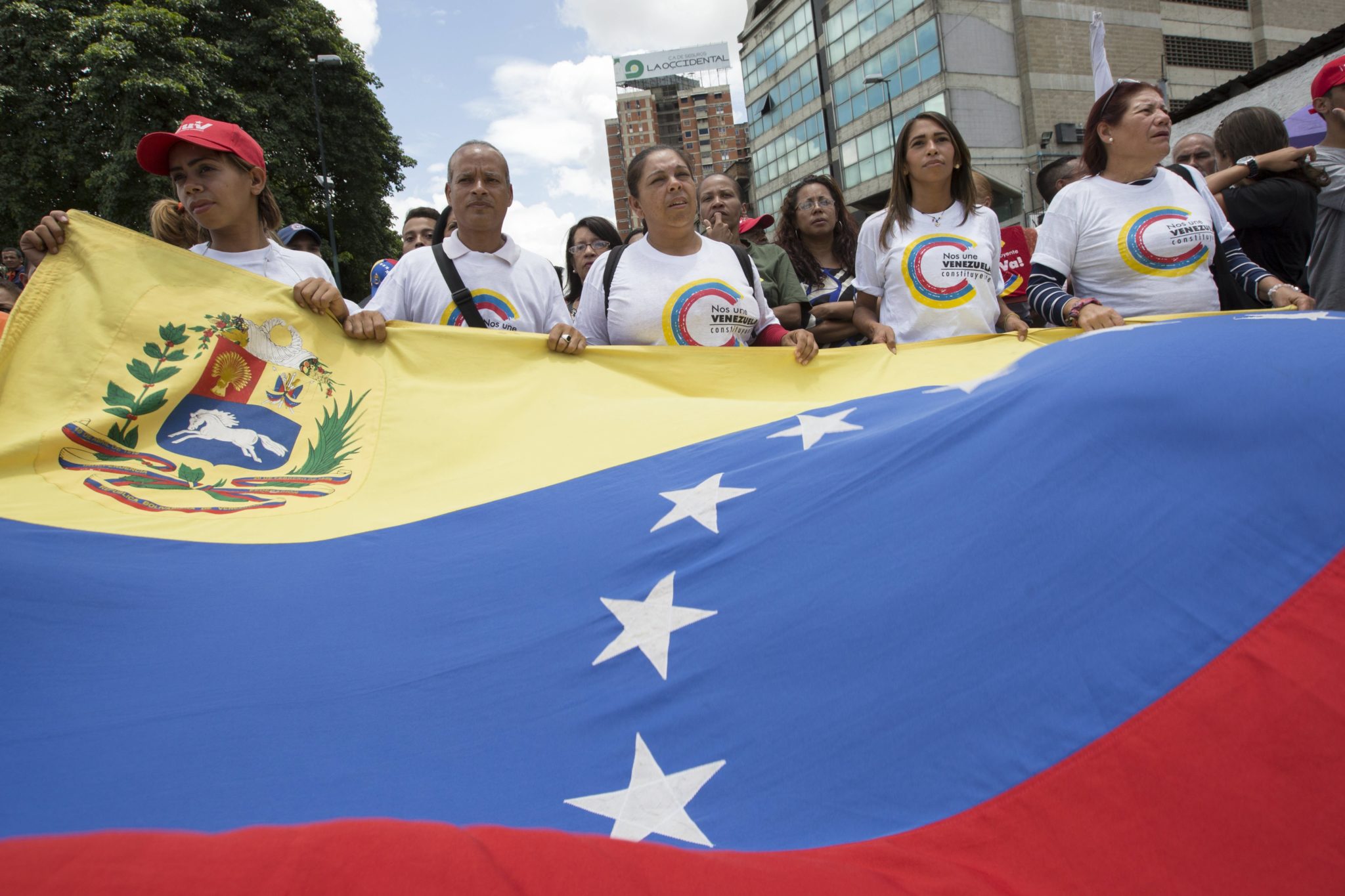 Kryzys polityczny w Wenezueli, masowe protesty, fot: Nathalie Sayago, PAP/EPA