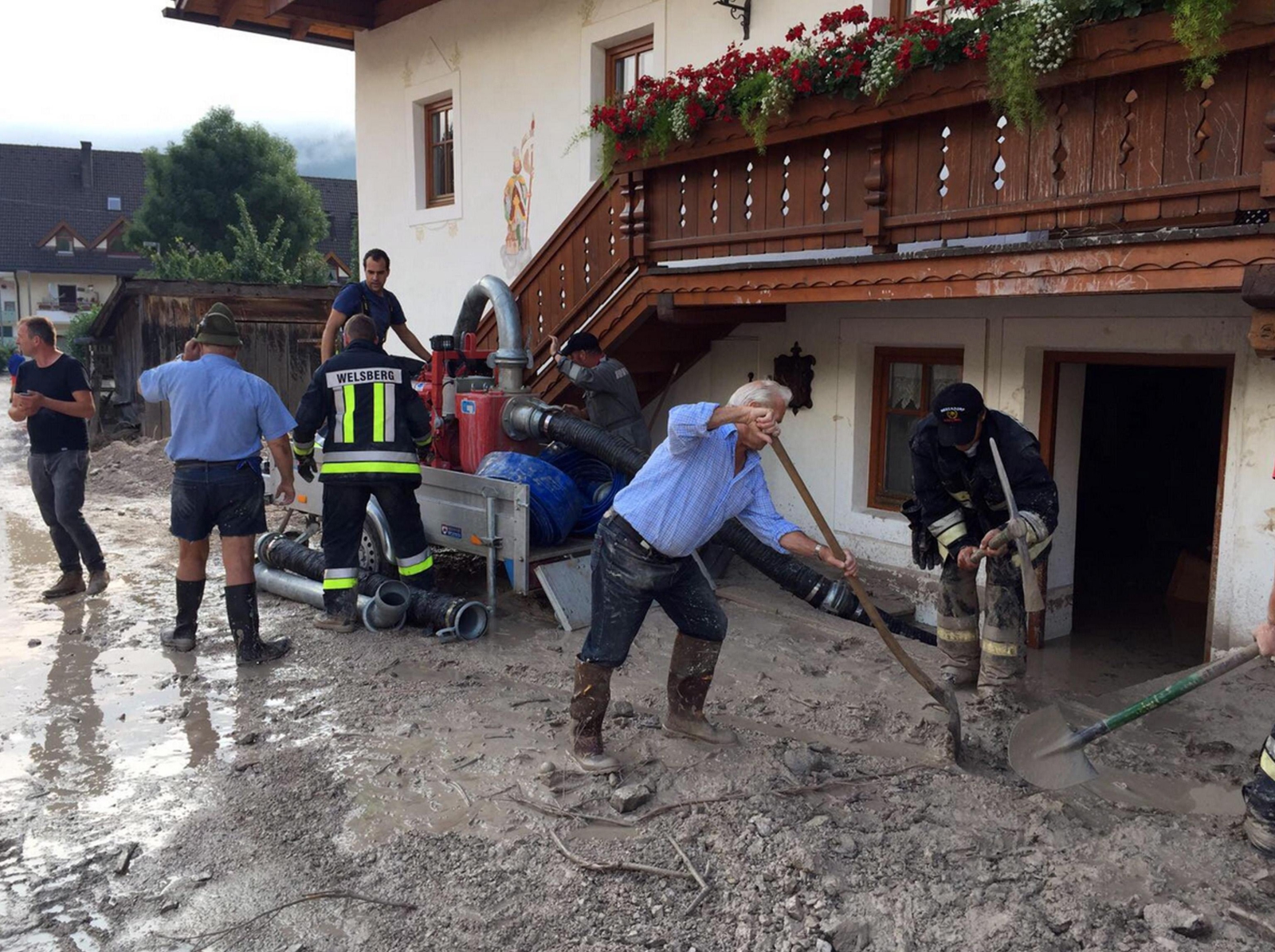 Powodzie w Bolzano, Włochy