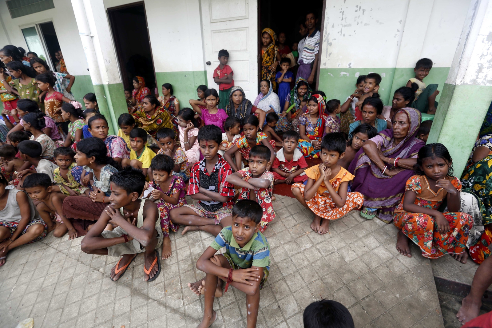 Obóz przejściowy dla dzieci w Myanmar