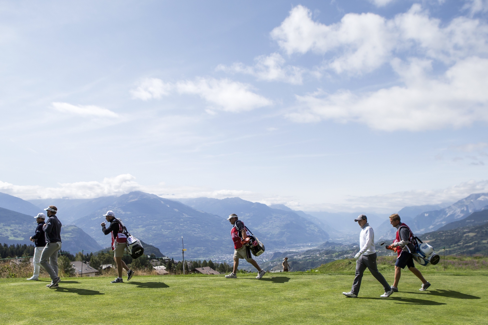 Mistrzowska gry w golfa, Crans-Montana, Szwajcaria