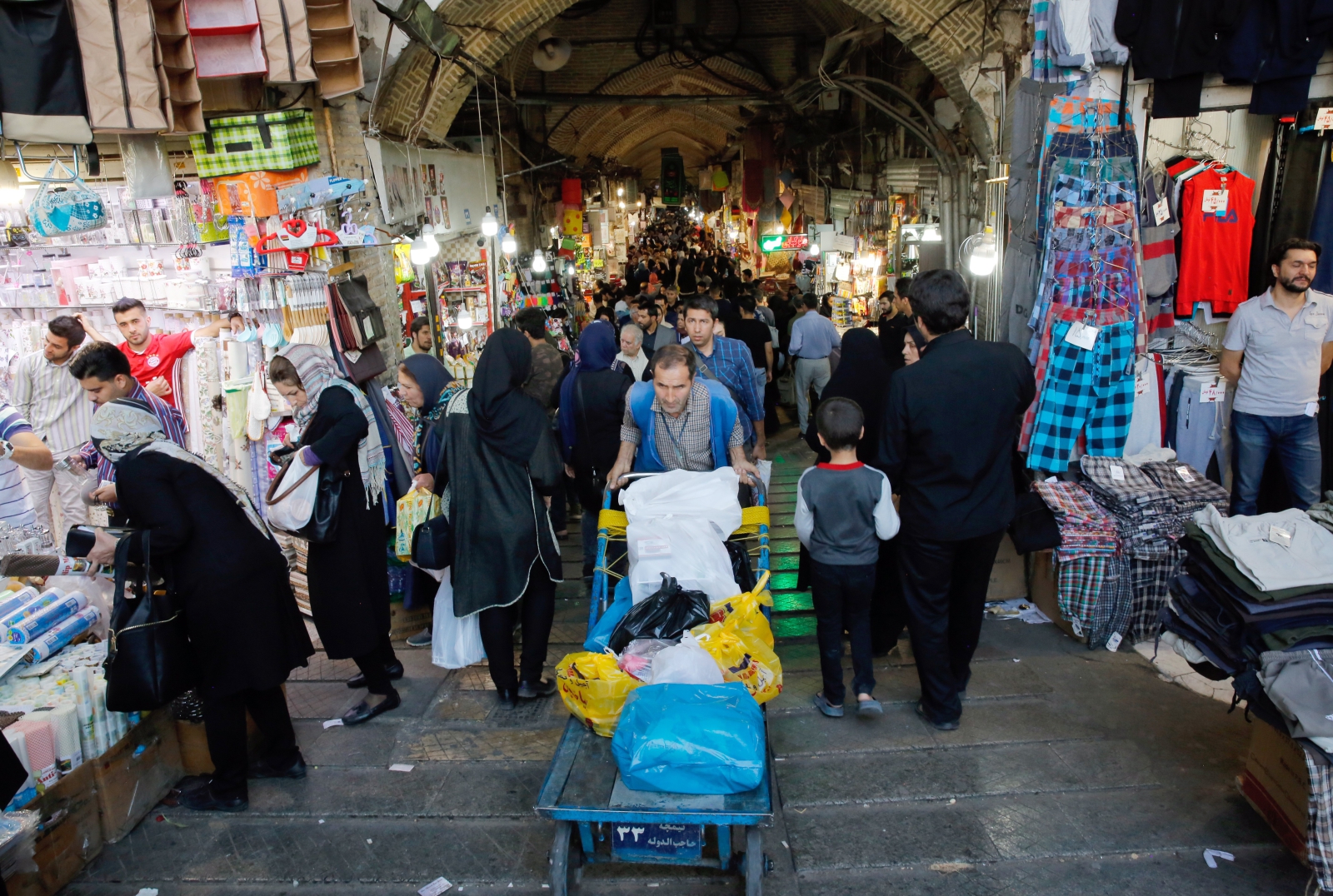 Bazar w Teheranie