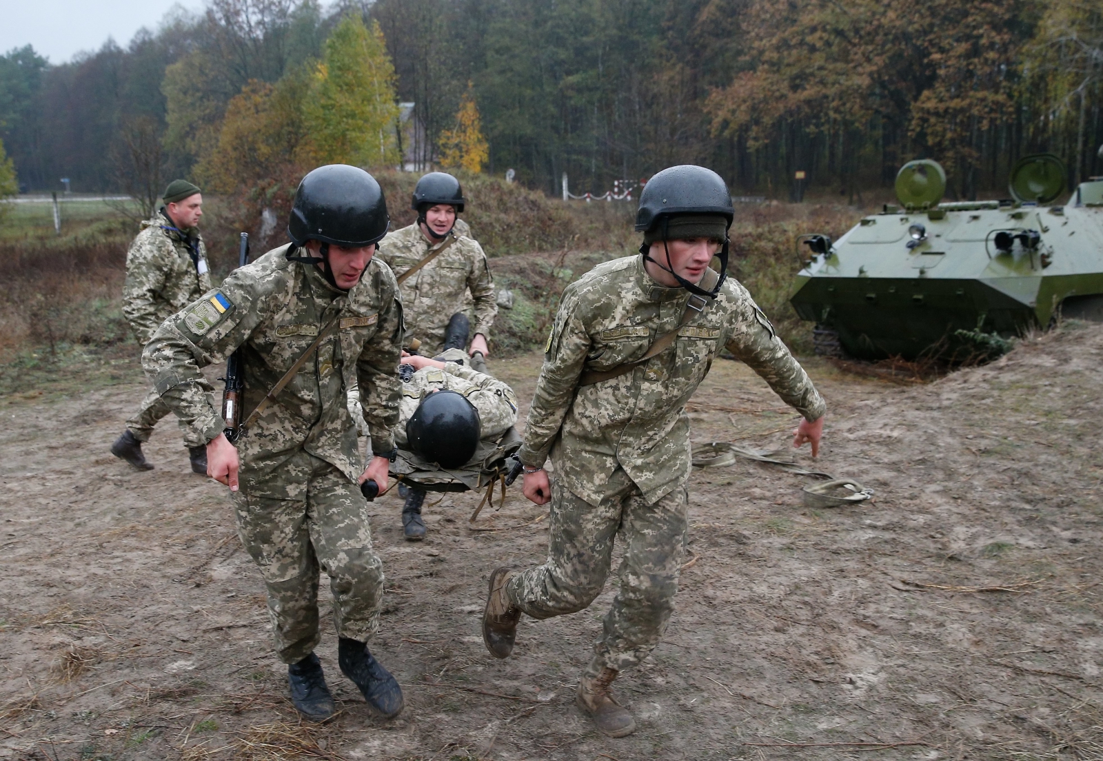 Ćwiczenia wojskowe na Ukrainie