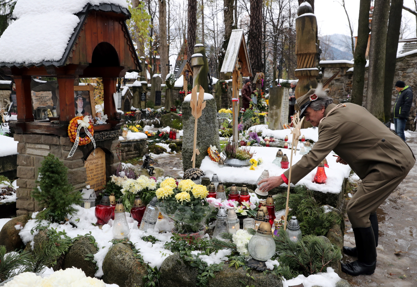 Zakopane Cmentarz na Pęksowym Brzyzku  
PAP/Grzegorz Momot