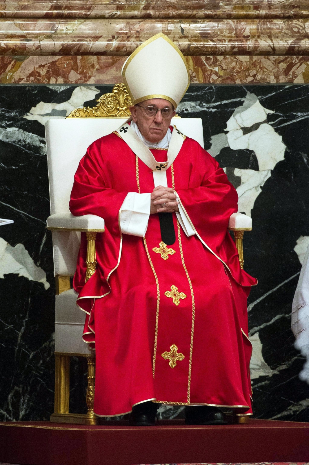 Watykan. Papież Franciszek. fot. EPA/OSSERVATORE ROMANO