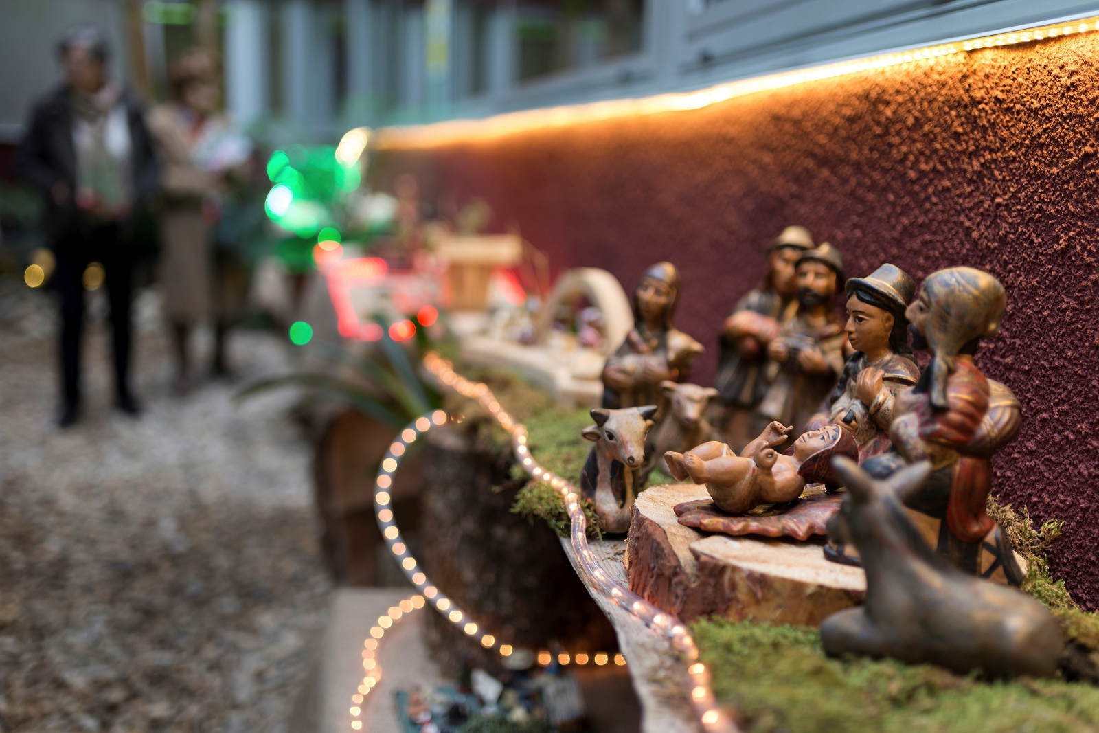 Wystawa szopek bożonarodzeniowych w Pampelunie, fot. EPA/Jesus Diges 