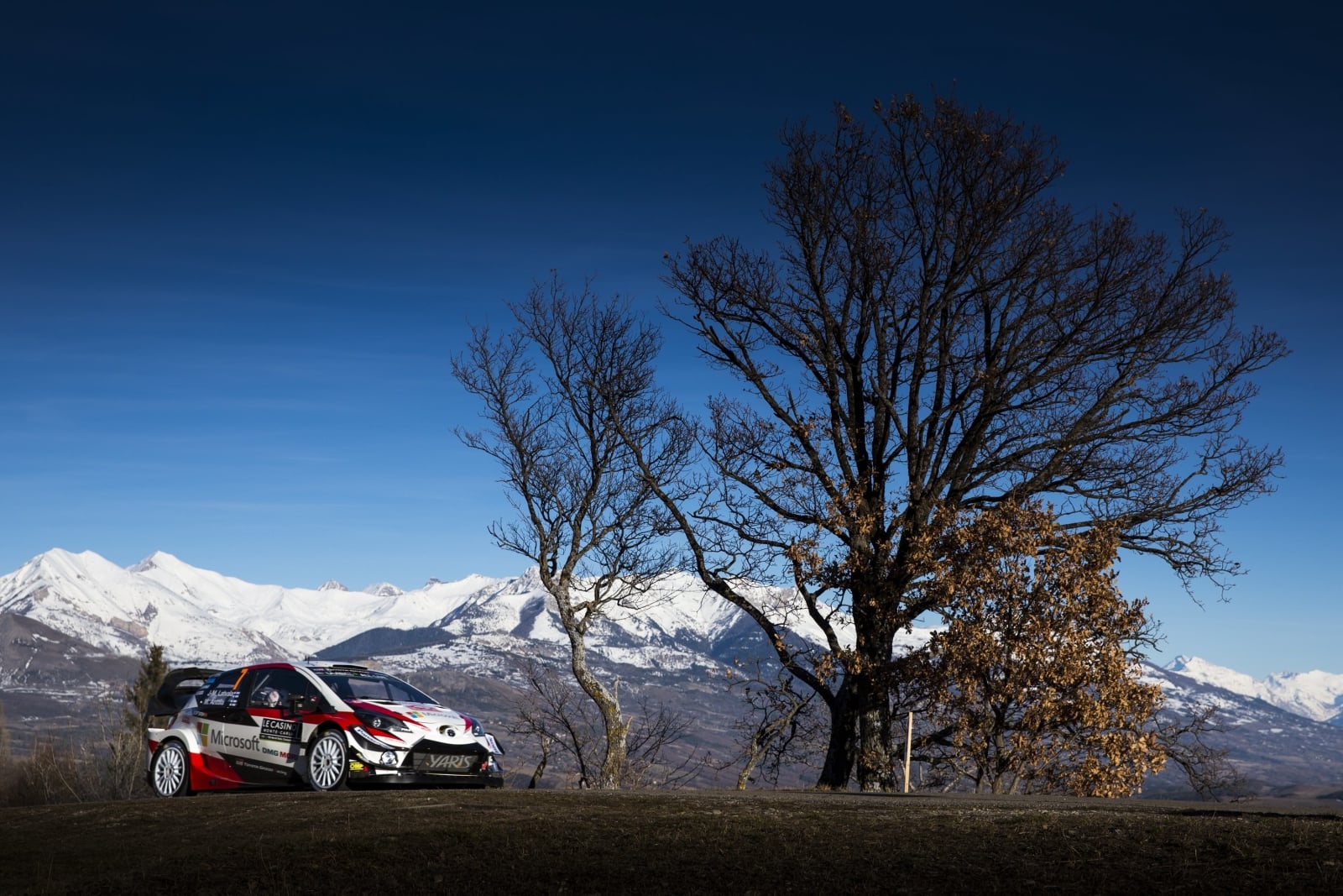 Rajd Monte Carlo 2018. fot. EPA/Anna Kalagani 