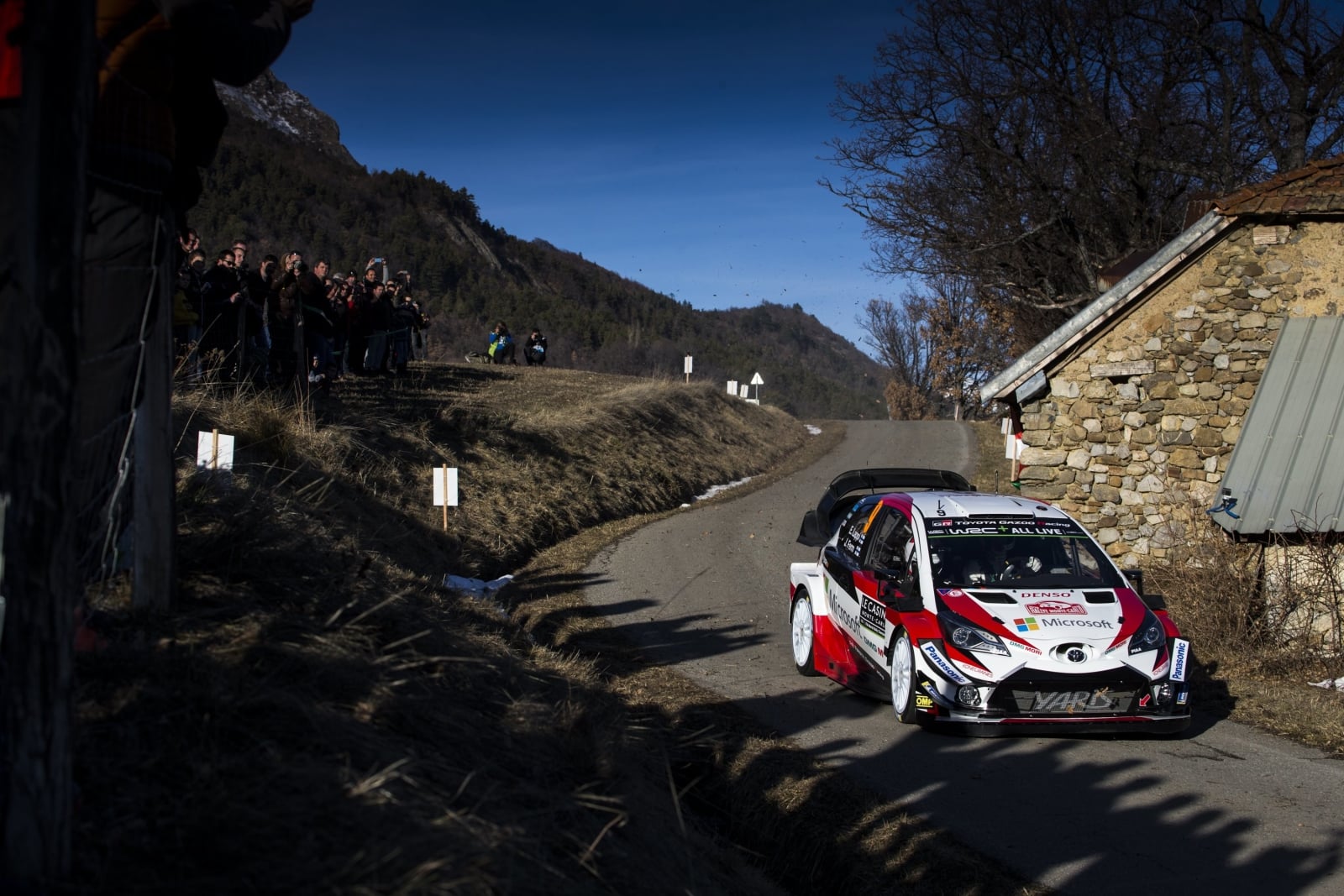 Rajd Monte Carlo 2018. fot. EPA/Nikos Mitsouras 