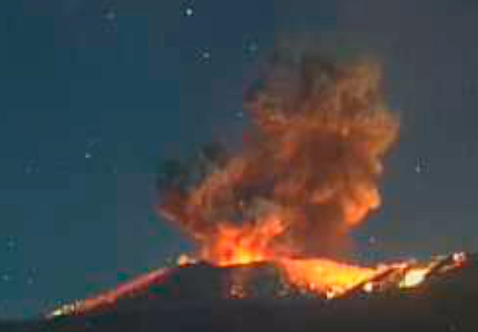 Japonia - erupcja wulkanu EPA/JAPAN METEOROGICAL 