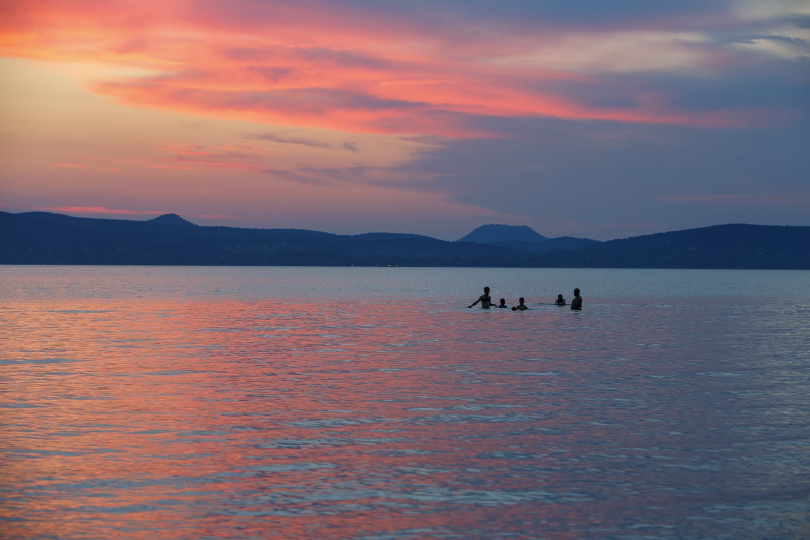 Jezioro Balaton (Węgry) EPA/GYORGY VARGA 
