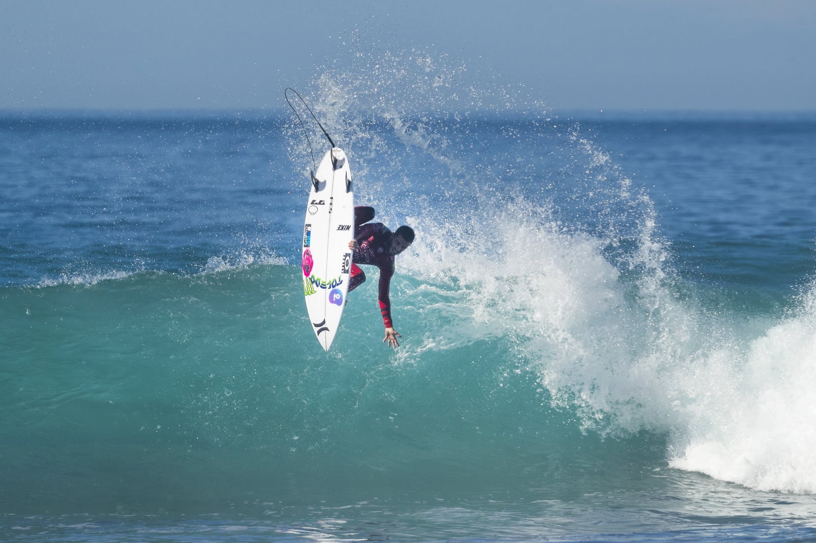 Zawody surferskie w Brazylii fot. EPA/Kelly Cestari  