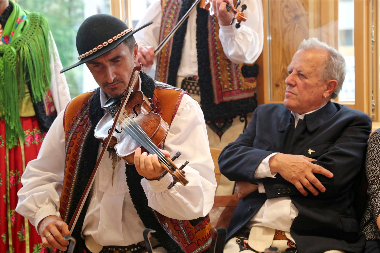 Międzynarodowy Festiwal Folkloru Ziem Górskich w Zakopanem. fot. PAP/Grzegorz Momot