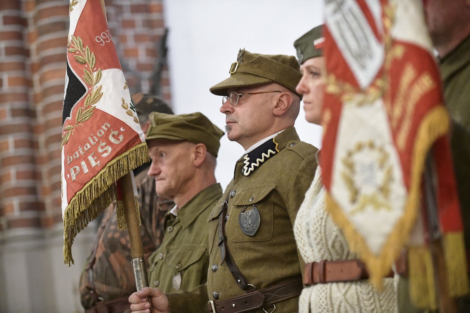 Msza święta w 74. rocznicę wkroczenia na Pragę wojsk sowieckich i LWP, w ramach uroczystości poświęconych 