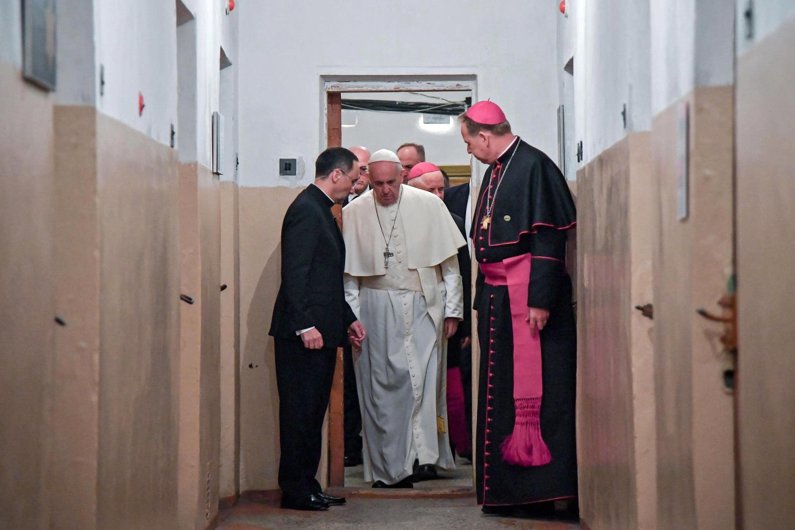Papież Franciszek na Litwie fot. EPA/ALESSANDRO DI MEO 
