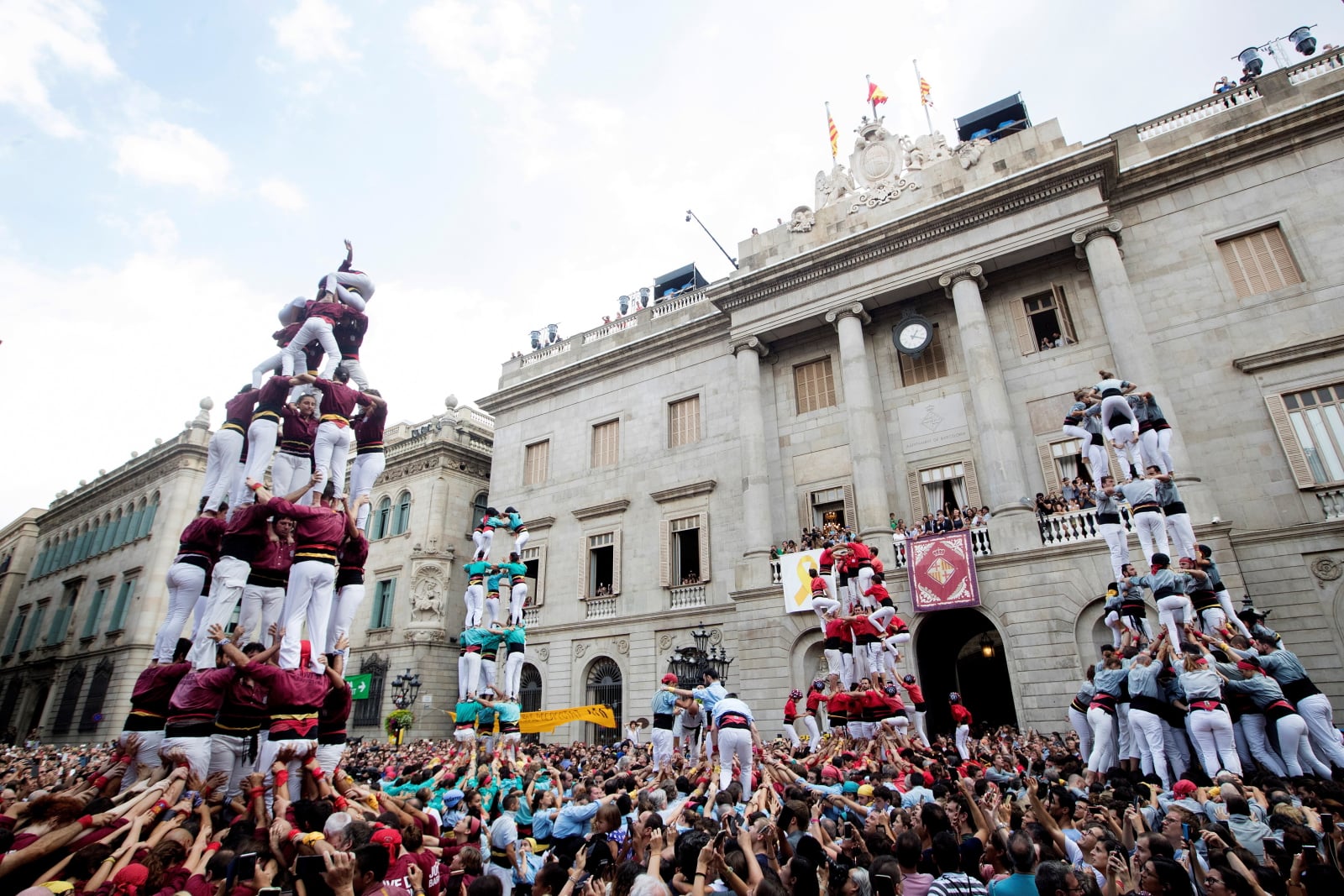 Święto La Merce w Barcelonie, Hiszpania. Fot. PAP/EPA/Marta Perez