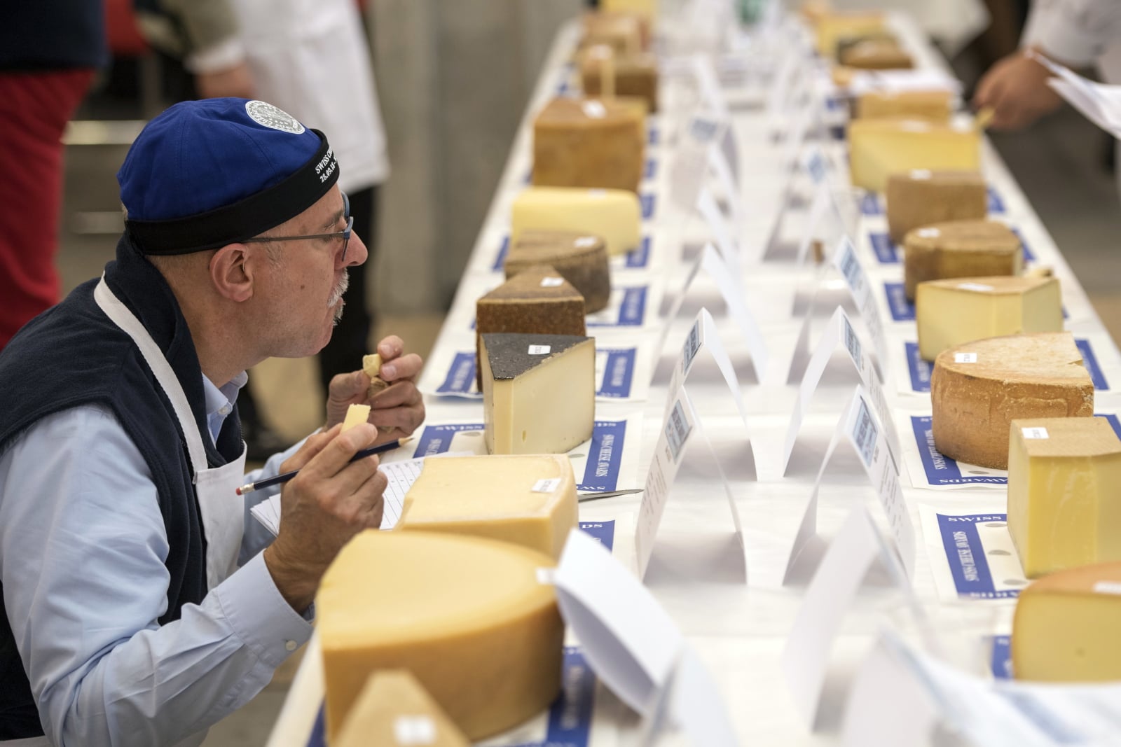 Wystawa serów w Szwajcarii, Fot. EPA/URS FLUEELER 