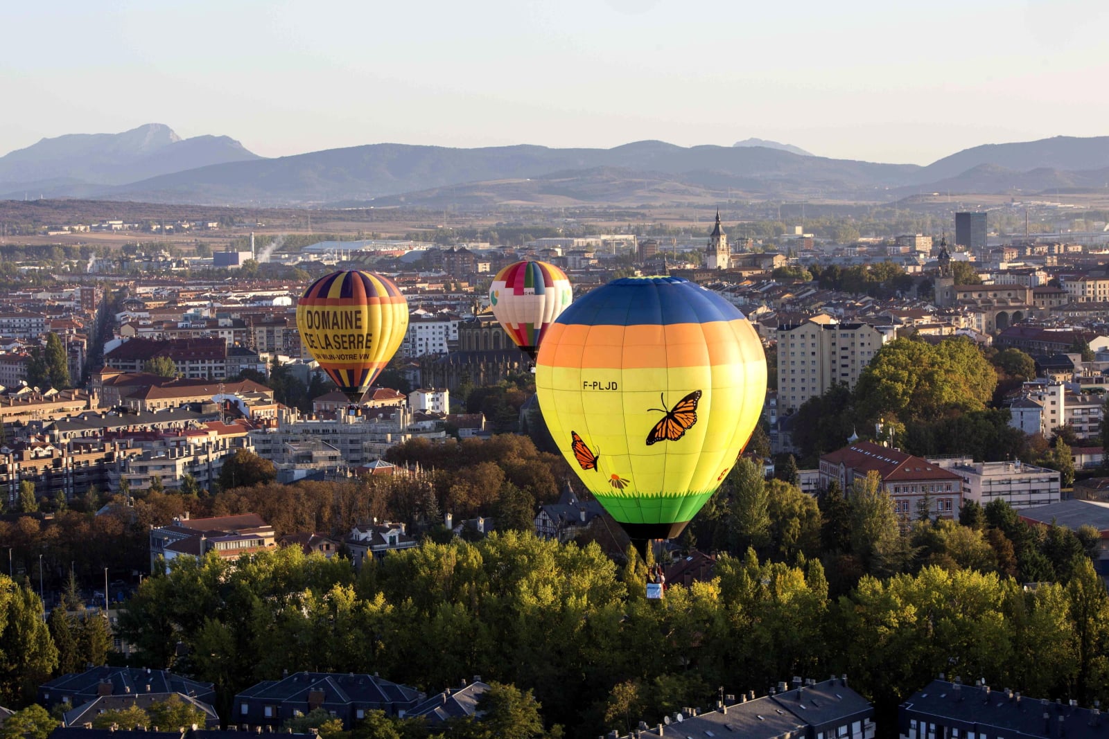 Zawody balonowe w Hiszpanii EPA/David Aguilar 