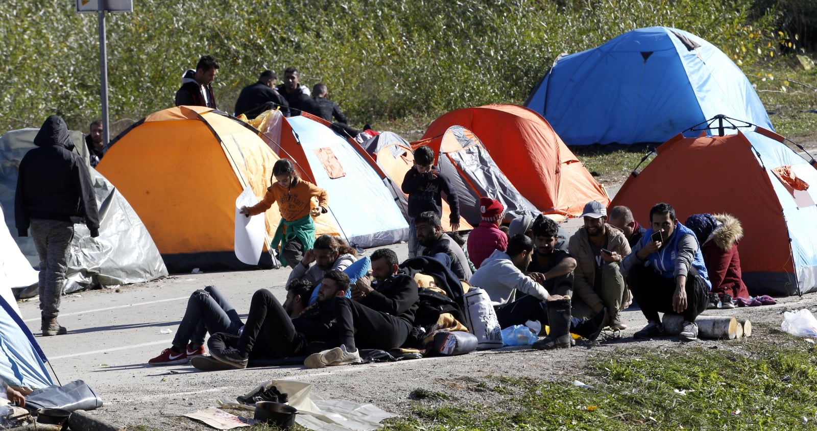 Migracje w Bośni i Hercegowinie fot. EPA/FEHIM DEMIR 