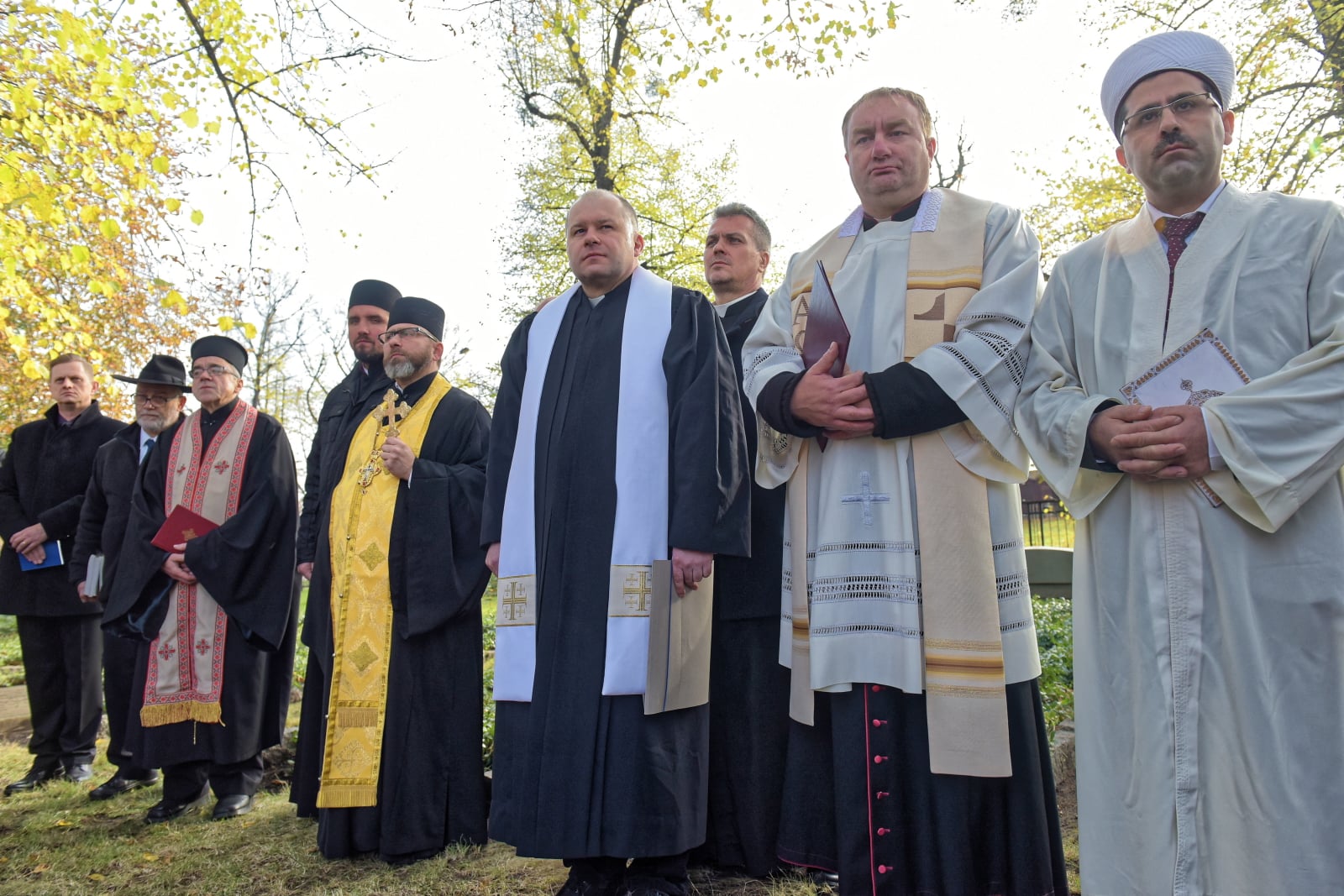 Ekumeniczna modlitwa na cmentarzu w Gdańsku
