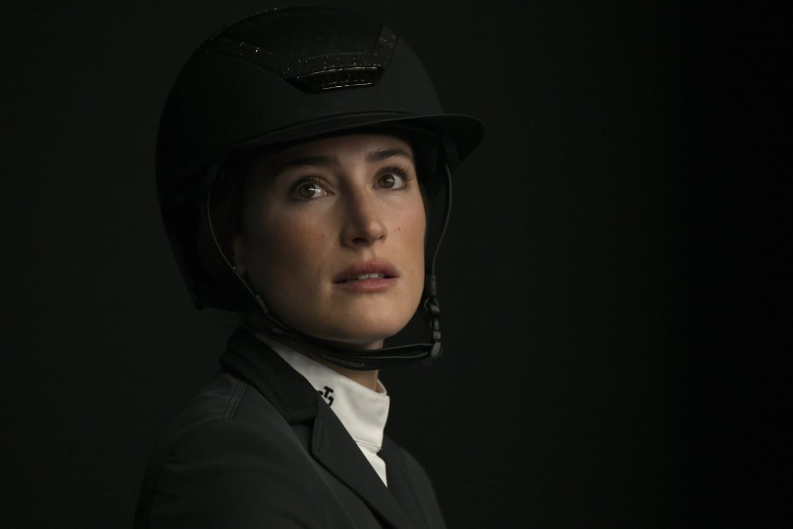 Jessica Springsteen, amerykańska jeździec przez przeszkody. Fot. PAP/EPA/VICTOR LERENA