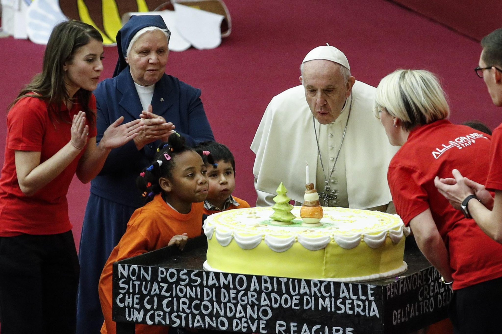 Papież obchodził dziś 82. rocznicę urodzin. 