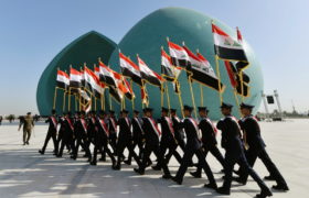 Dzień Policjanta. Irak. fot. EPA/MURTAJA LATEEF