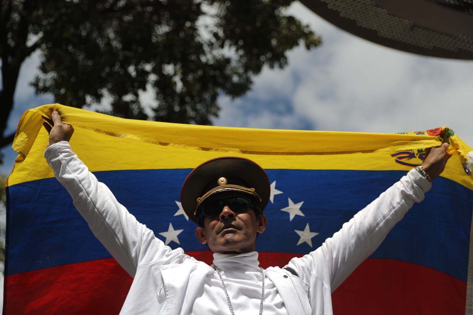 Polityczny kryzys w Wenezueli fot. EPA/Miguel Gutierrez 