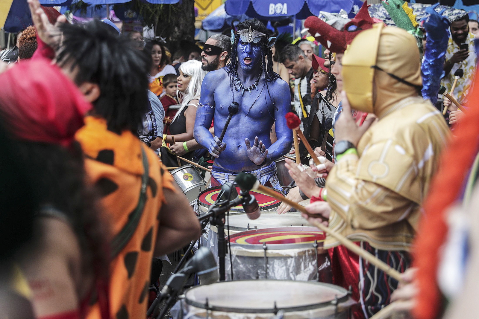 Karnawał w Rio de Janeiro, Brazylia. Fot. PAP/EPA/Antonio Lacerda