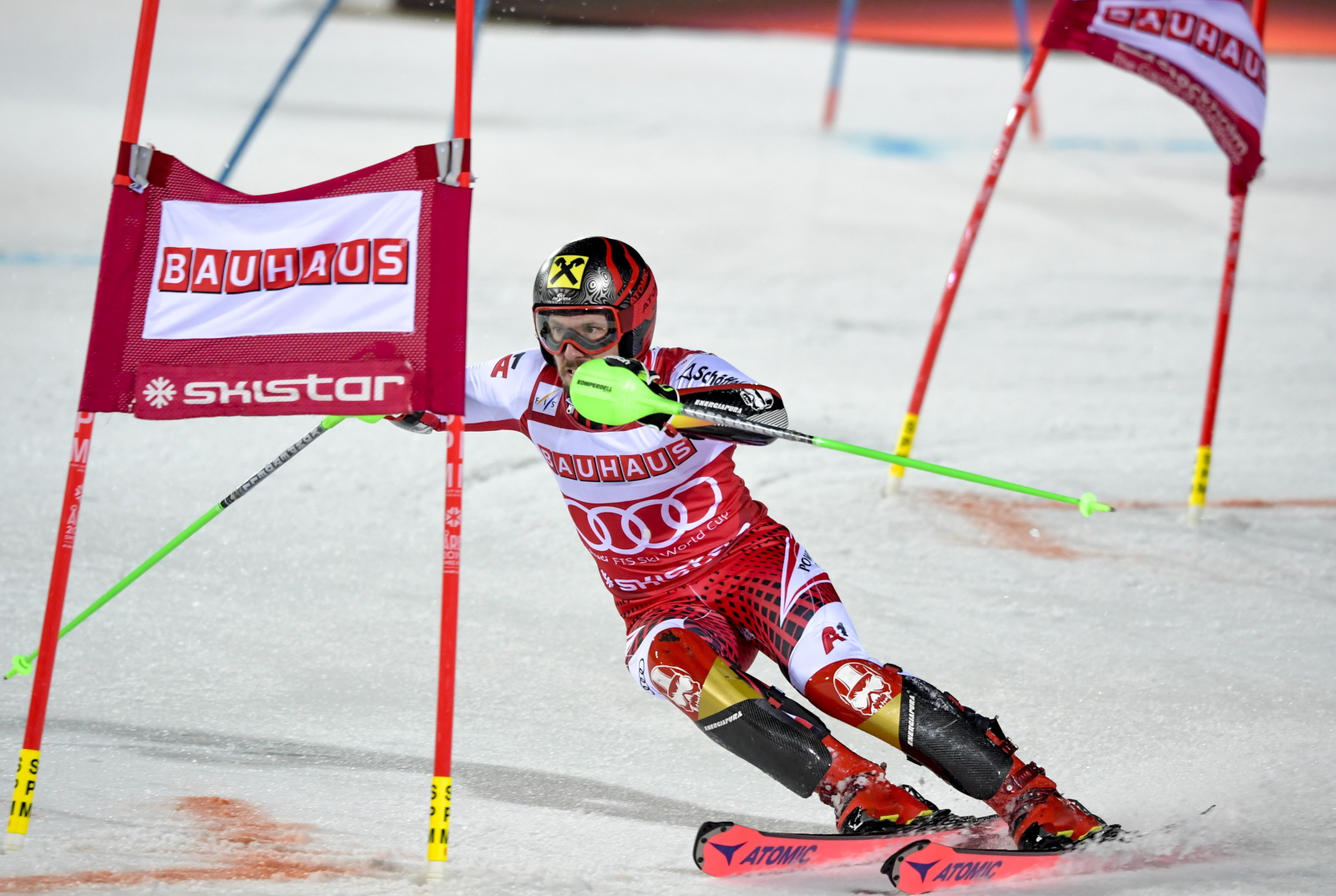 W Sztokholmie trwają zawody Pucharu Świata w narciarstwie alpejskim, Szwecja. PAP/EPA/PONTUS LUNDAHL