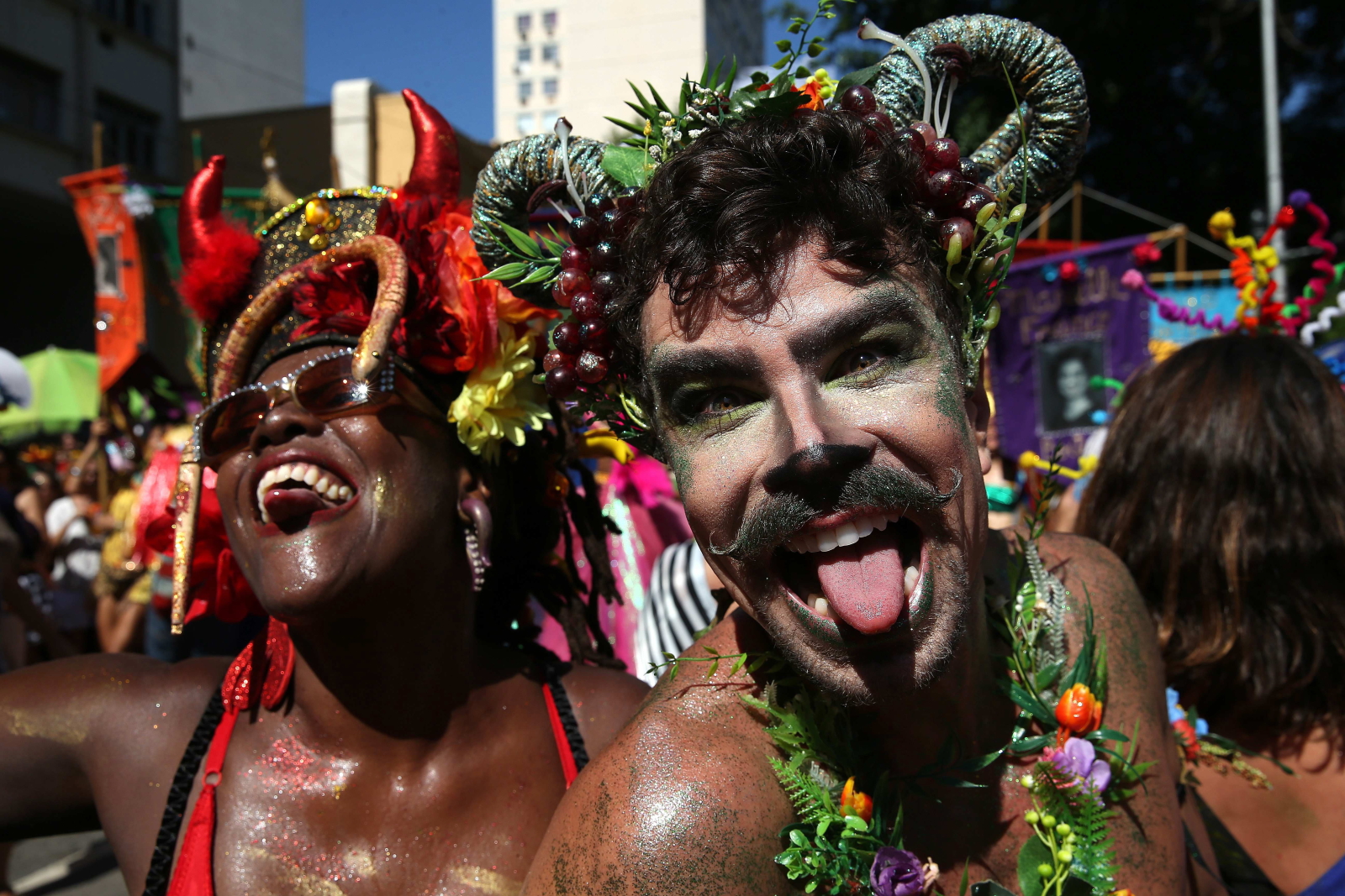 Karnawał w Rio de Janeiro, Brazylia. Fot. PAP/EPA/MARCELO SAYAO